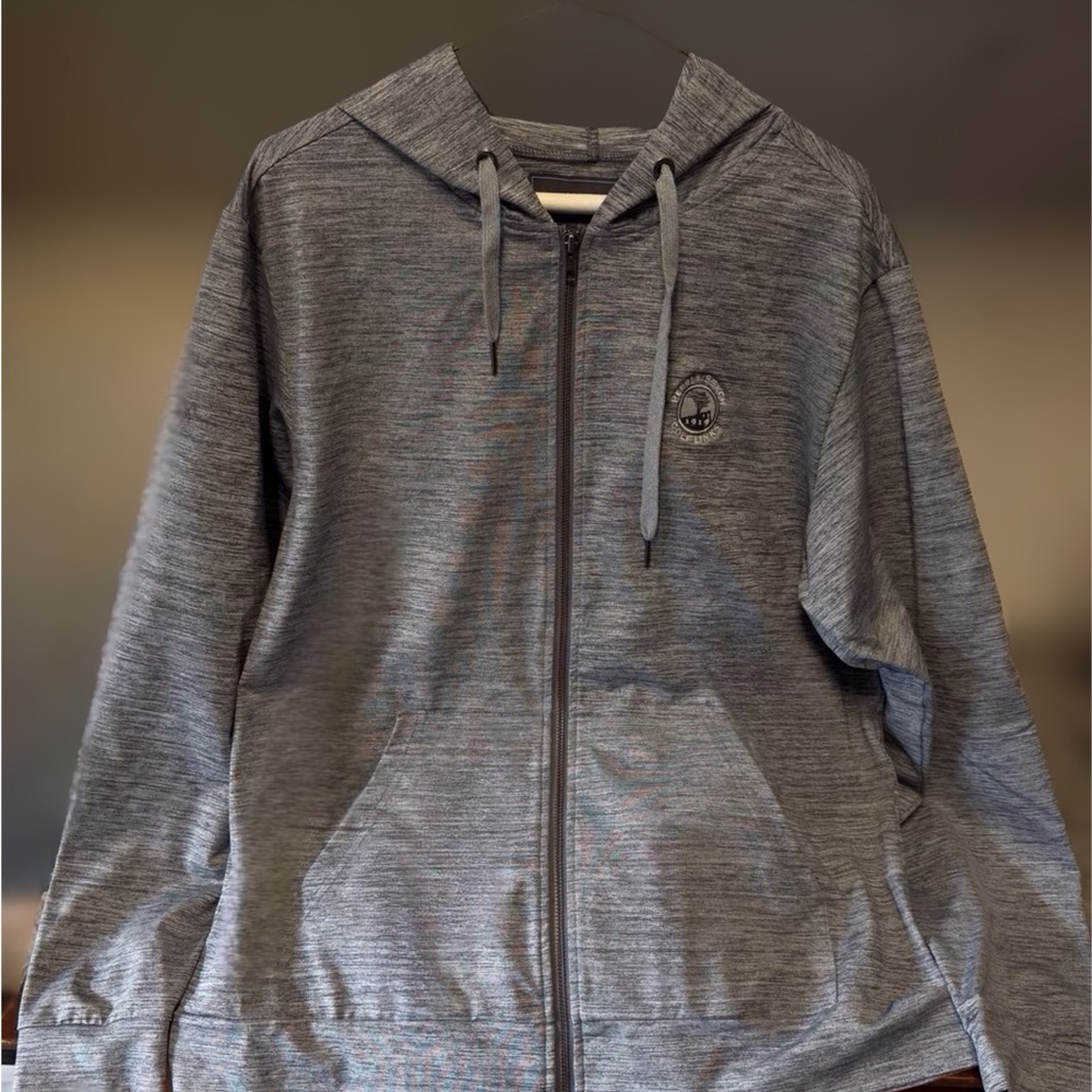 Nike Gray Zip-Up Hoodie
